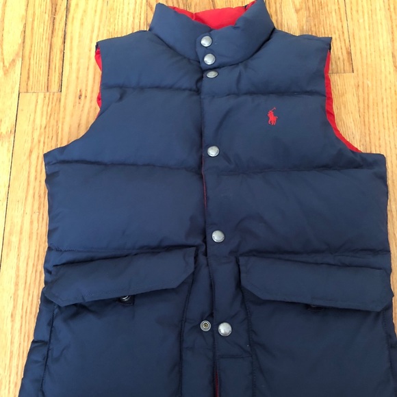 boys polo vest